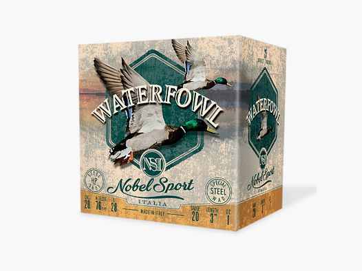 NOBEL SPORT ITALIA – Nabojów śrutowych – STEEL WATERFOWL N°00