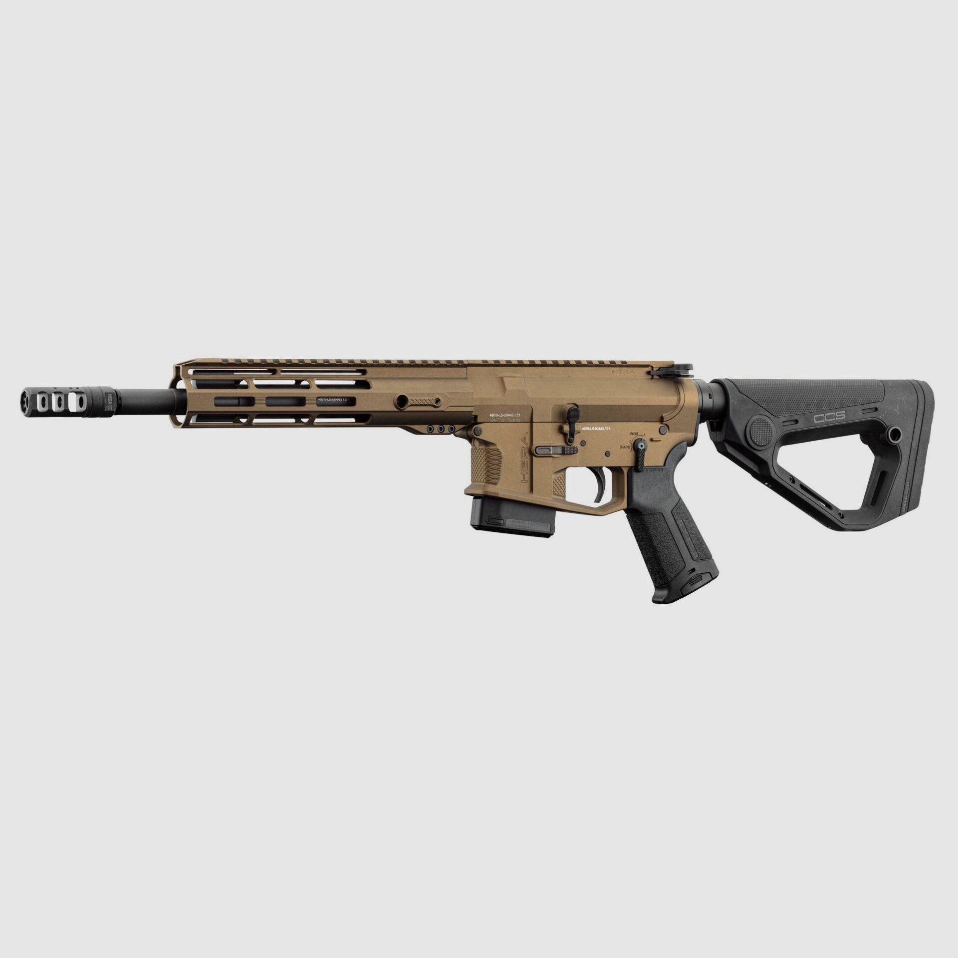 Selbstladebüchse Typ AR15 HERA ARMS Modell SRB Bronze 11,5” Promo, Bild 6 von 15
