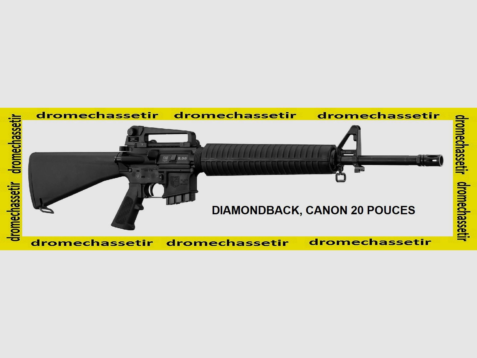 Büchse Diamond Back Typ M16 A2, Lauf 20 Zoll, Kal. 223 Rem