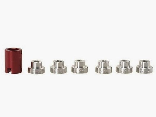 Hornady Lock-N-Load Comparator Set Body / Comparador de balas con 7 insertos para calibradores