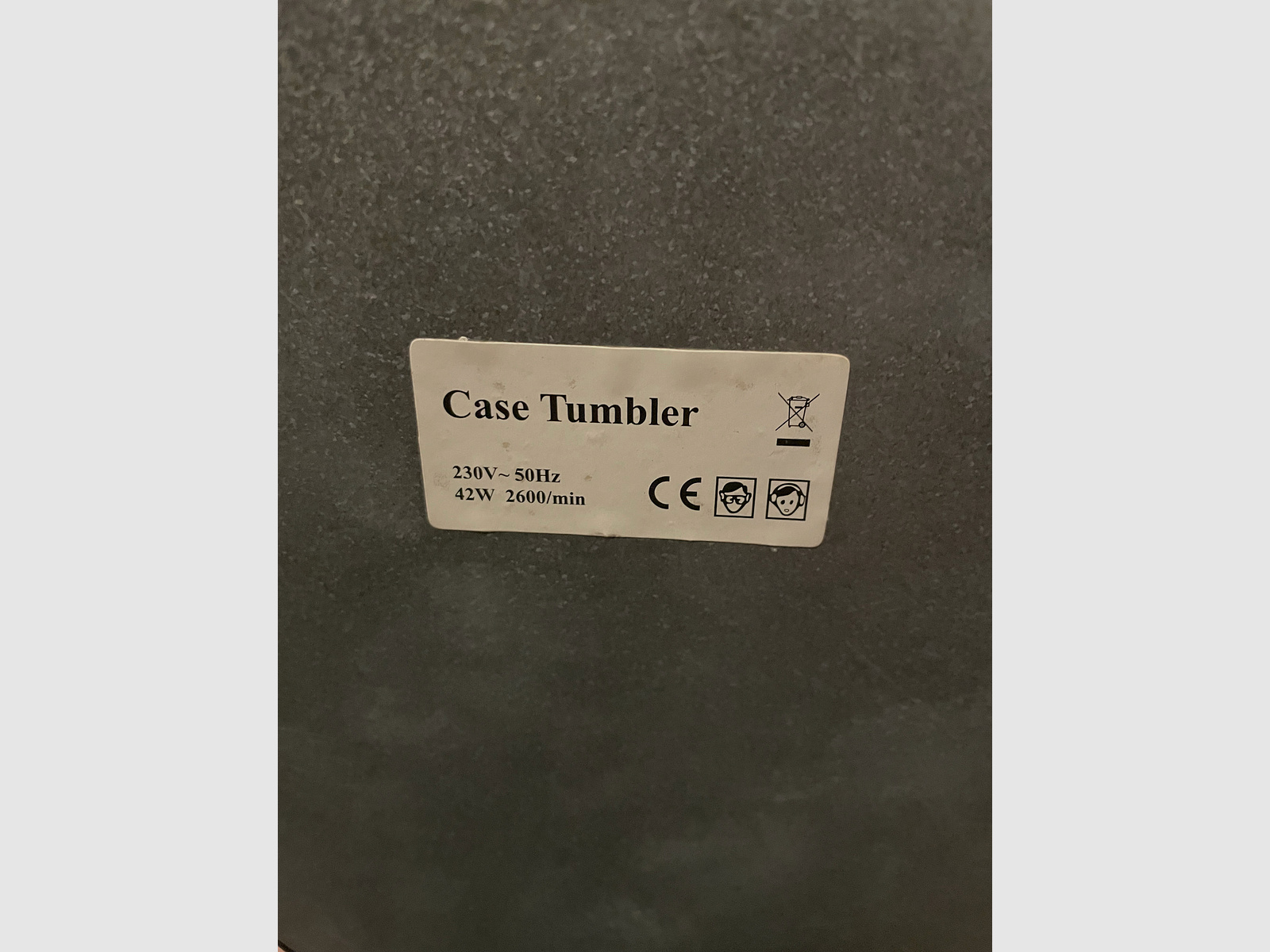 TopShot Tumbler; Hülsenpoliergerät mit Granulat