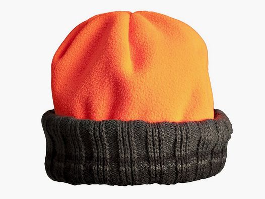 Browning Wendemütze Polarfleece Grün / Orange