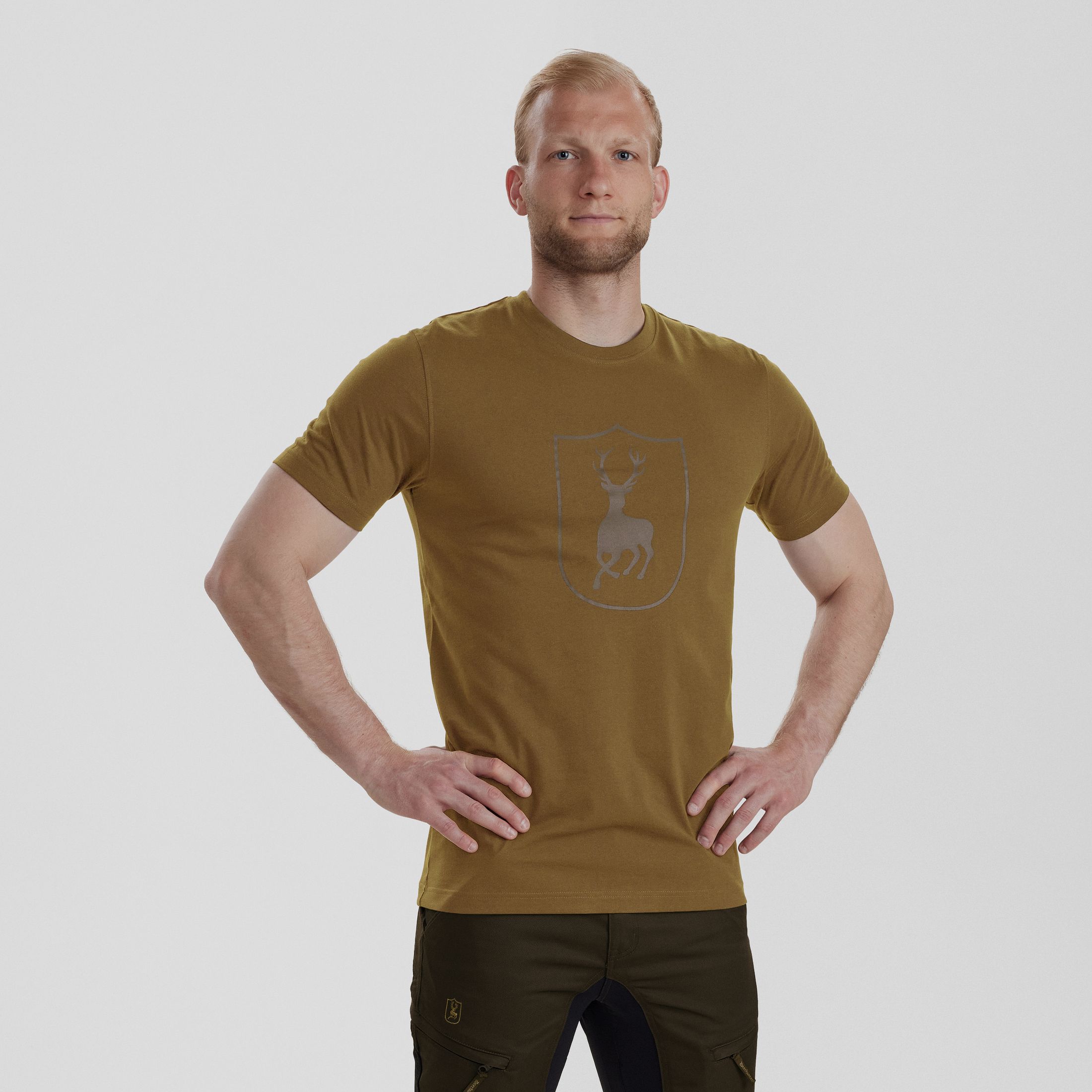 Logo T-Shirt - Butternut - Maat: S
