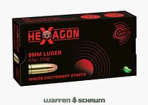 Geco Hexagon SX 8,0g - 124gr 9mmLuger