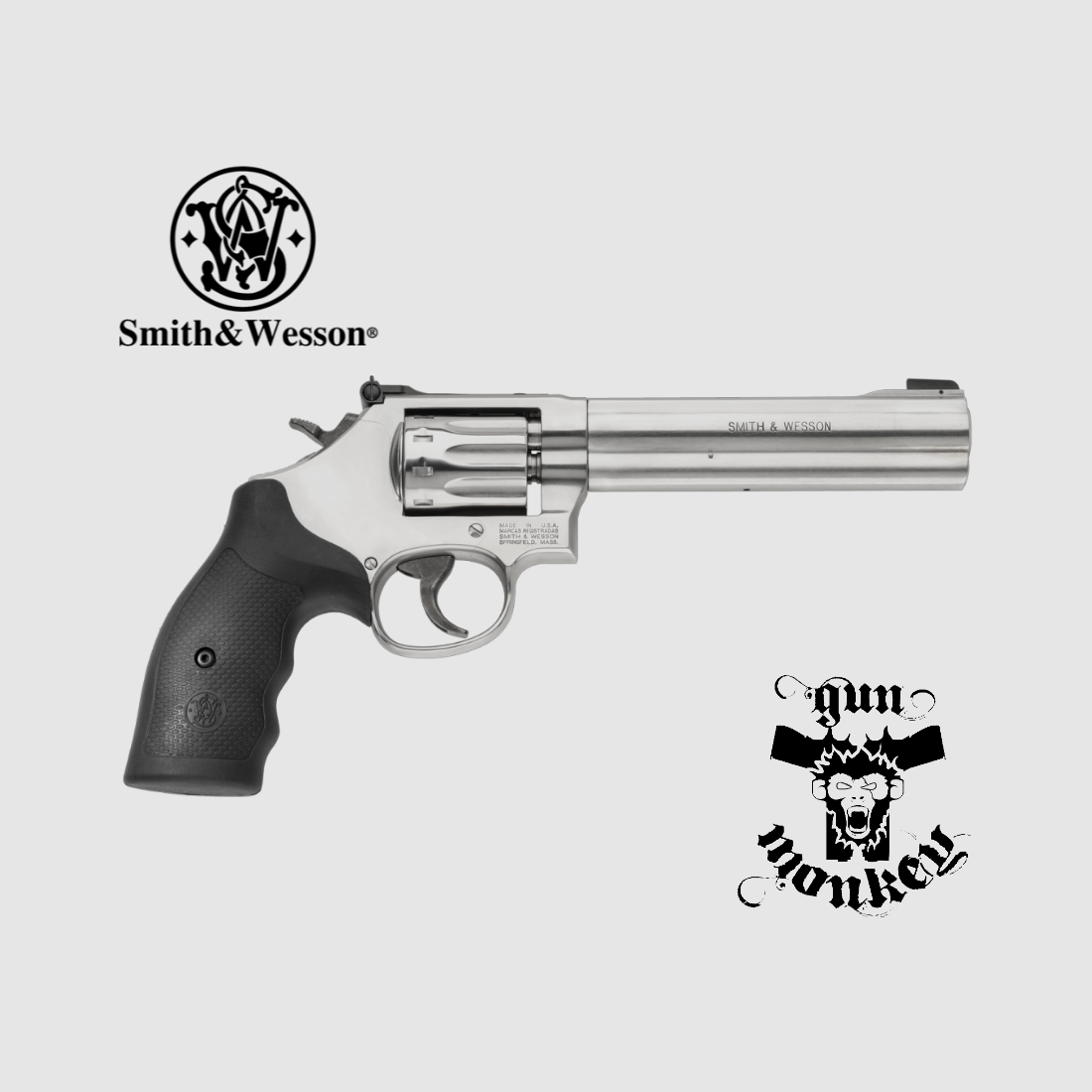 Rewolwer Smith & Wesson 617 6" 10 strz. kal. .22LR (160578), zdjęcie 1 z 4