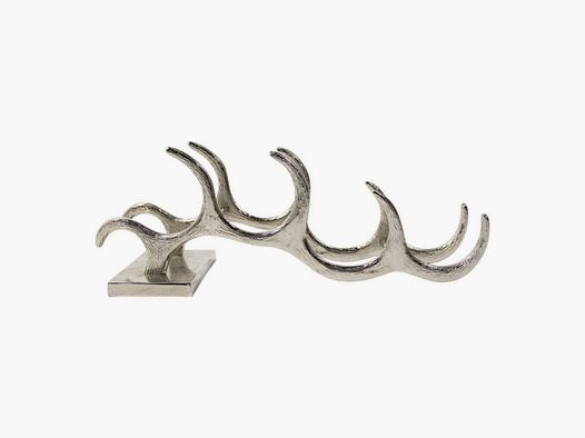 Wine rack Silver 18x52x12 cm