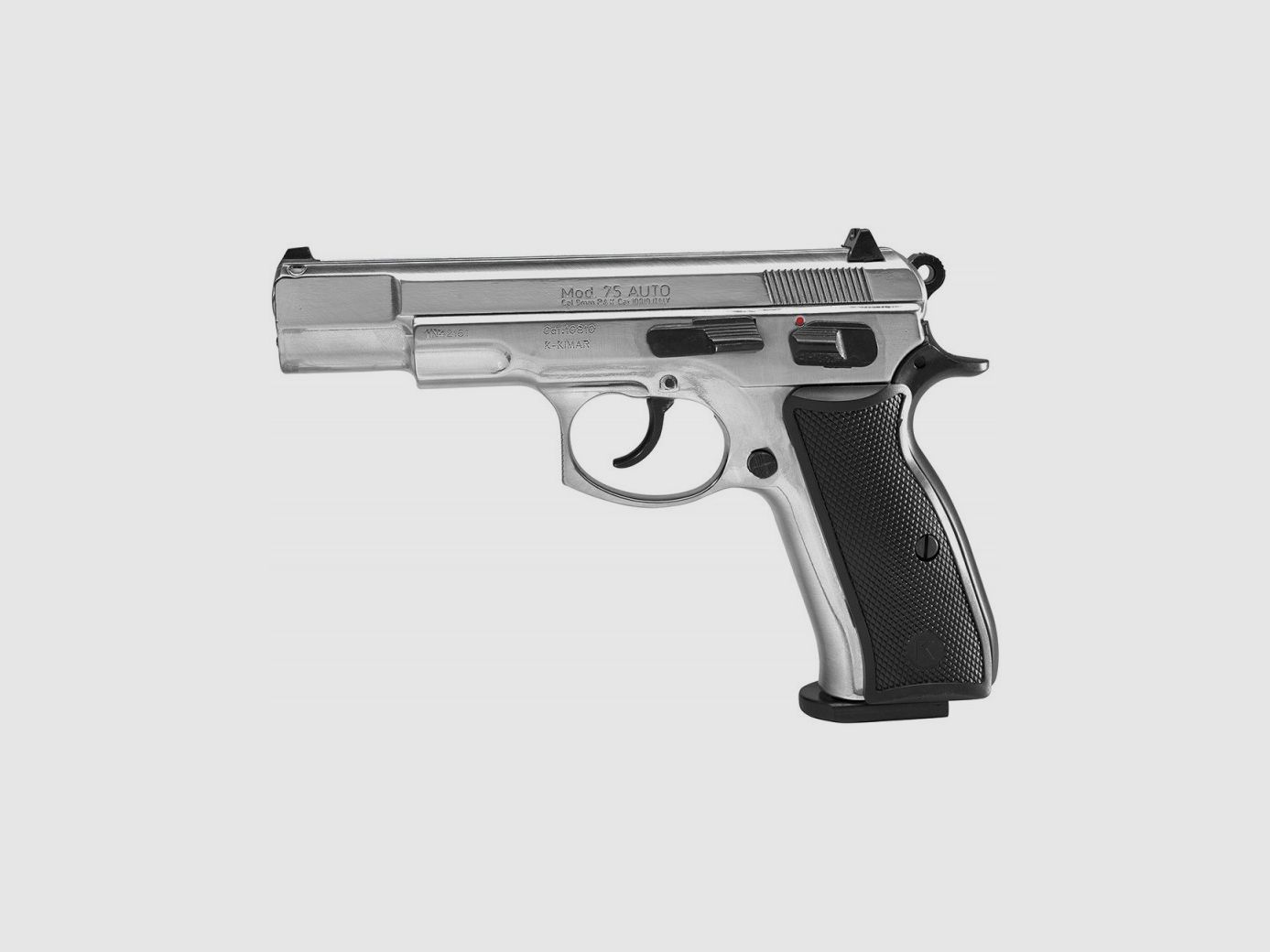 Pistola a allerta Kimar CZ75 cal. 9mm pak Nichelato