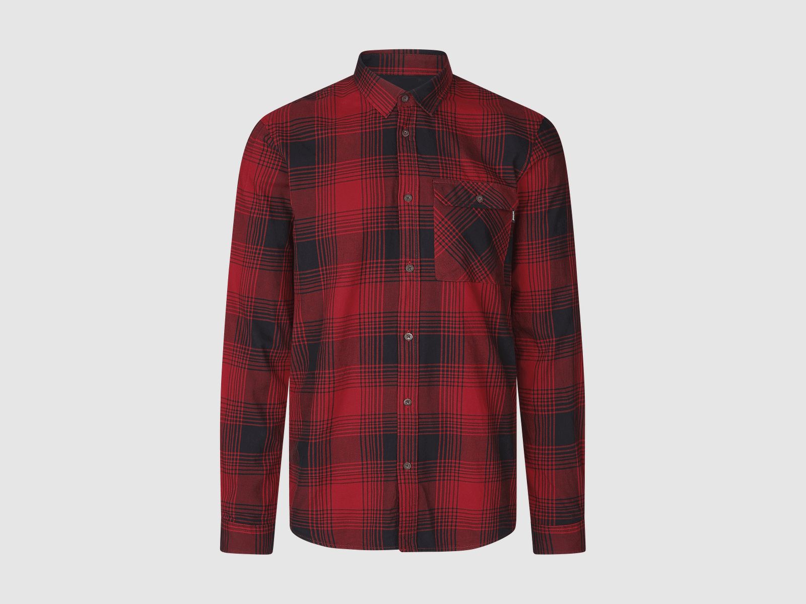 Seeland Glen Flanelhemd Heren Rood Ruit L