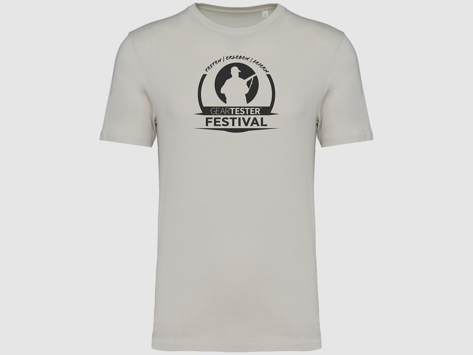 Geartester Festival Bio T-Shirt, großes Logo