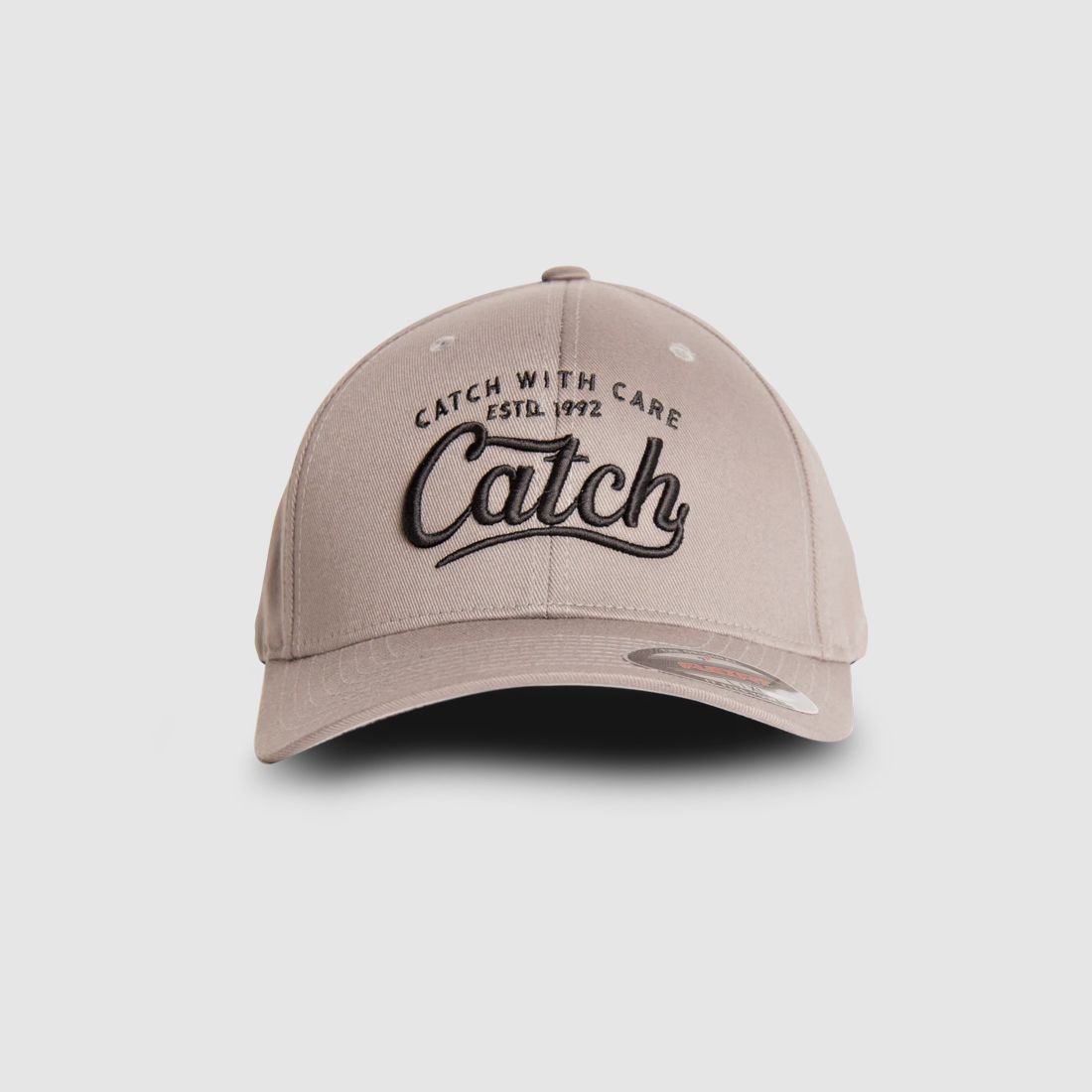 CWC Flexfit Cap, Tan Catch Logo - L/XL