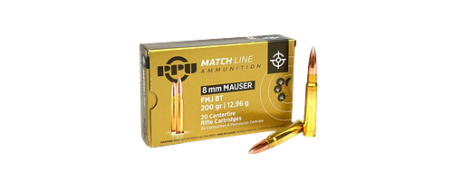 Prvi Partizan PPU 8 mm Mauser FMJ 200 grs 20 Schuss