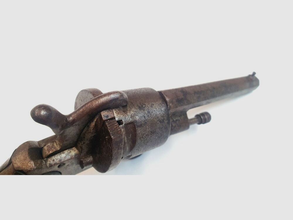 Unekannt Unbekannter Stiftfeuerrevolver ähnlich Lefaucheux - .32 Black Powder Only