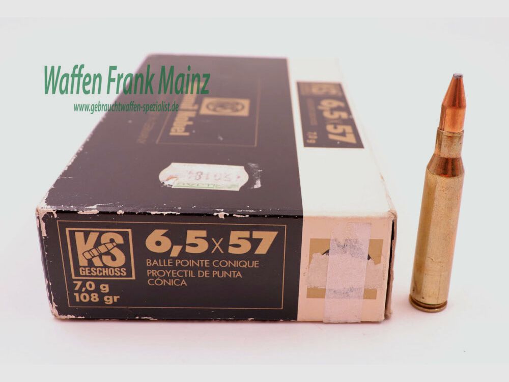 RWS (WZd.Fa.Rottweil) Cartouches de Fusil - Ouvert 6,5x57