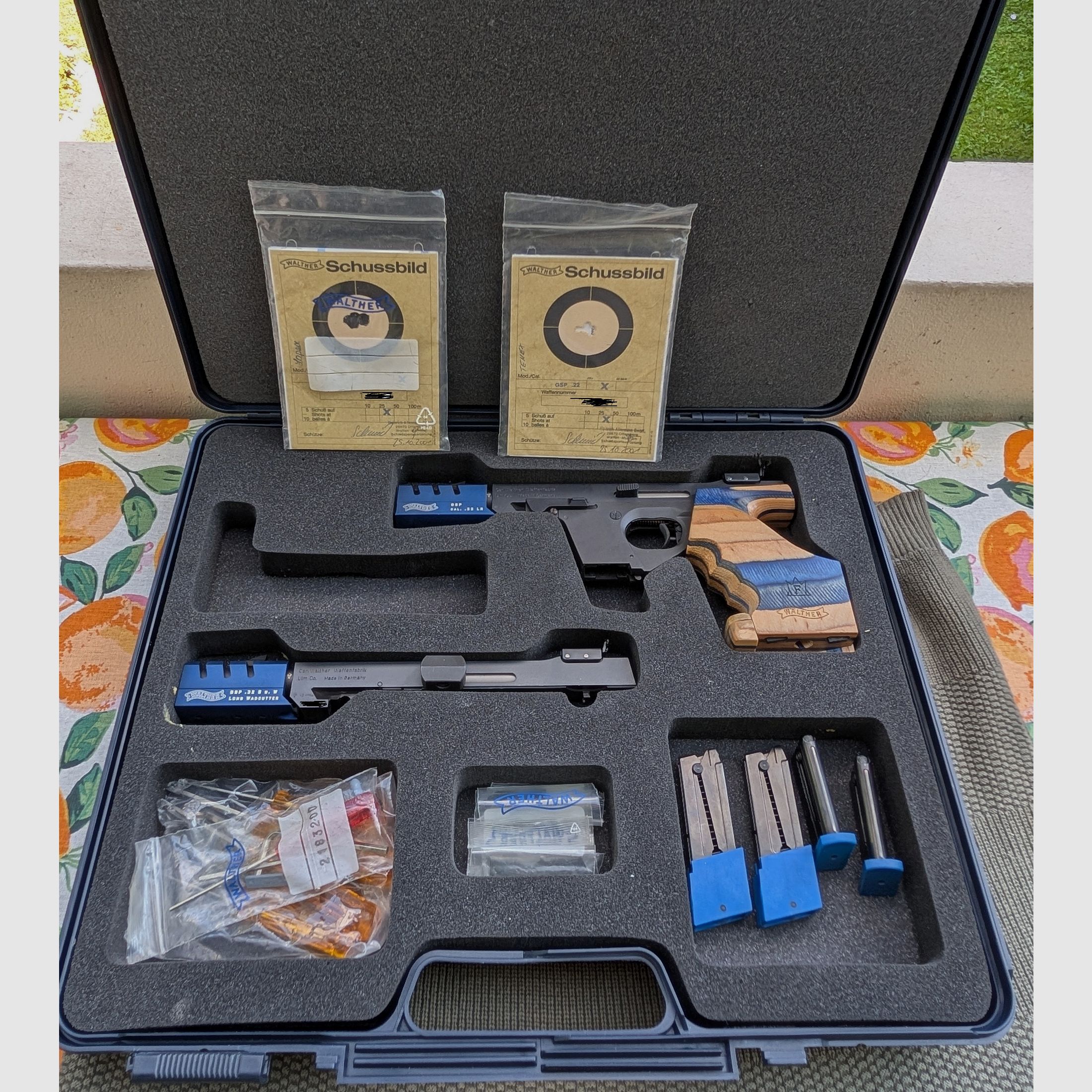 Walther GSP Expert .22lr con sistema intercambiabile .32 s&w in condizioni molto buone