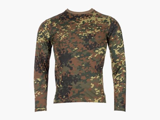 Mil-Tec Langarmshirt flecktarn