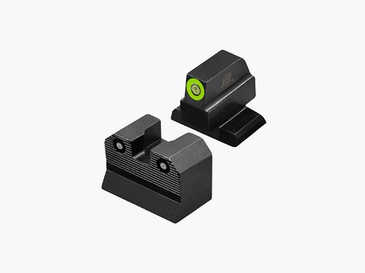 Conjunto de visores N-Visor R3D 2.0 Alto 3-Dot verde H&K