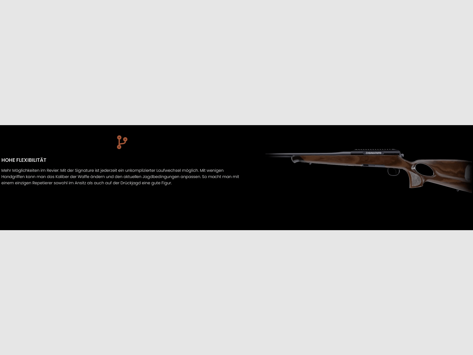 RöWa Rössler Repetierbüchse Signature Allround Flex 6.5 Creed. Kunsstoffschaft M15x1