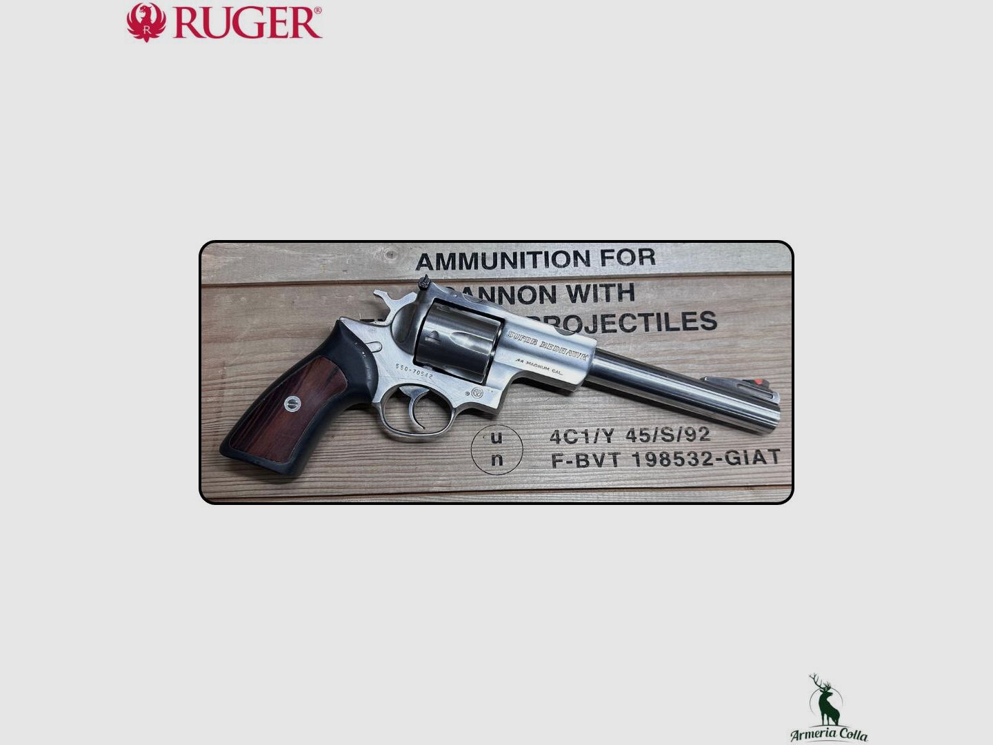 Ruger Pistole Revolver Super RedHawke Kal. .44 Mag. *GEBRAUCHT*, Bild 2 von 2