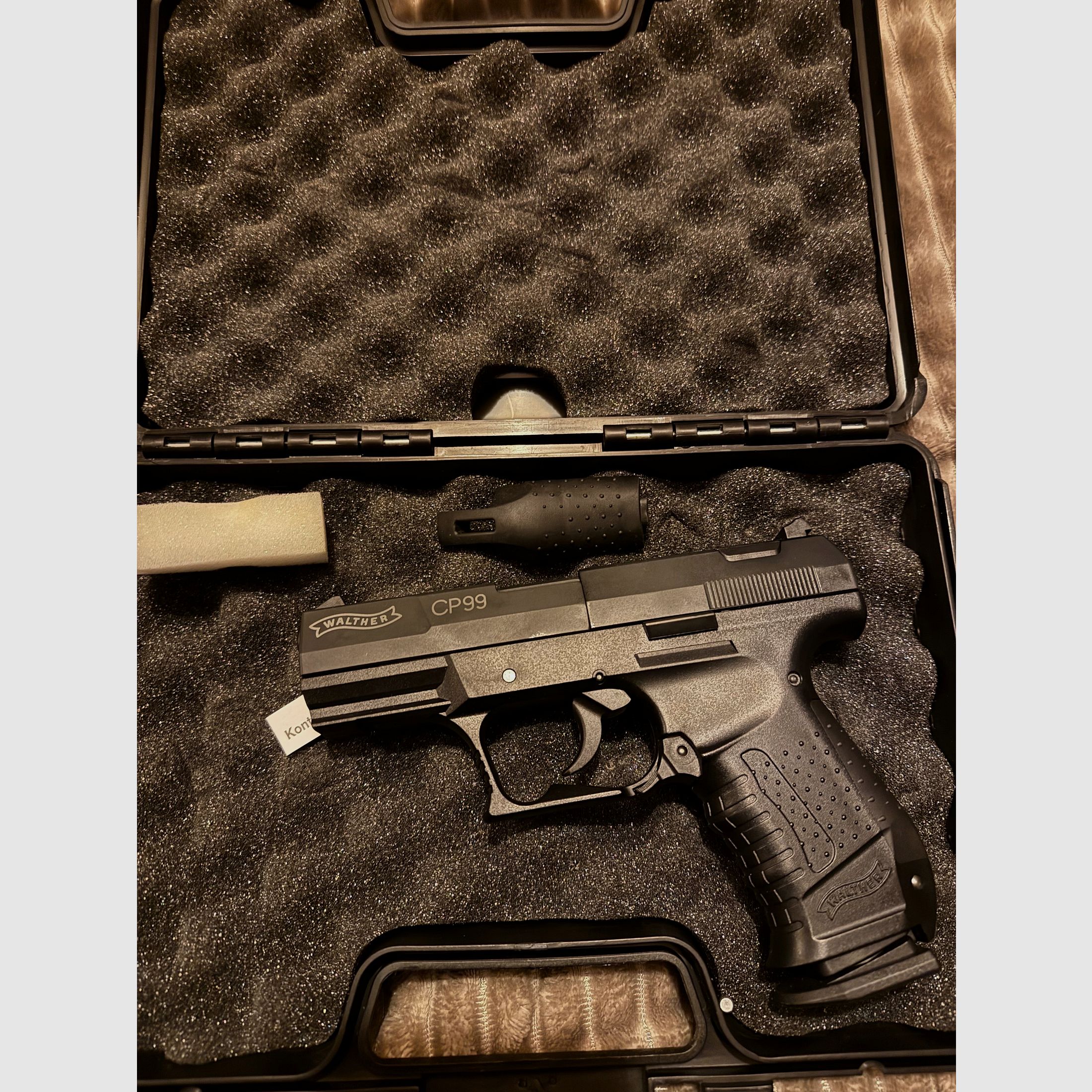 Kofferset Walther CP99 geblackt