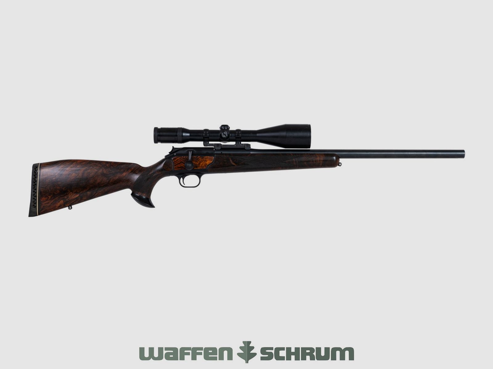 Blaser R93 Lujo Paneles Laterales de Madera .308Win, ZF Zeiss Diavari Z 3-12x56 Abs. 44, Montaje de Silla Blaser, LL: 62,5cm, Perfil de Caño 22 mm,
