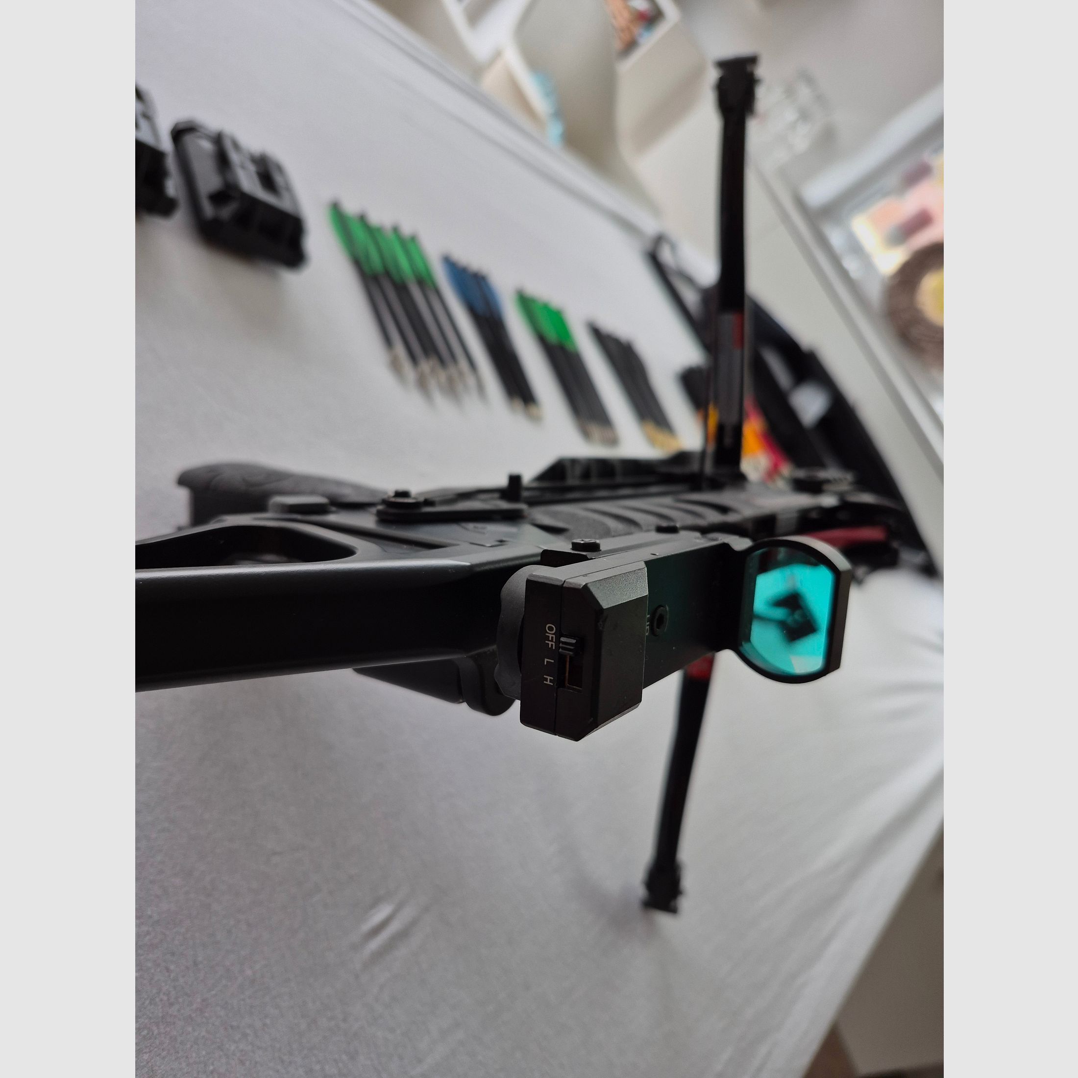 VLAD Pistolenarmbrust mit Mega Zubehör