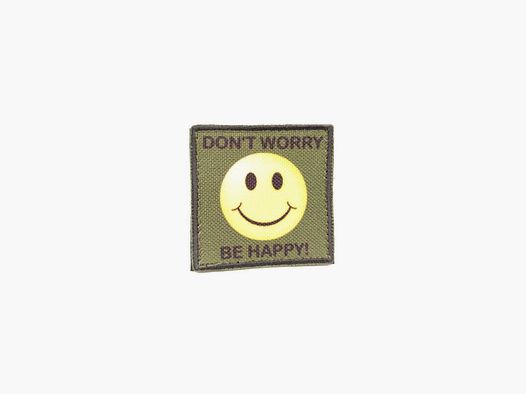 "BE HAPPY"-Patch