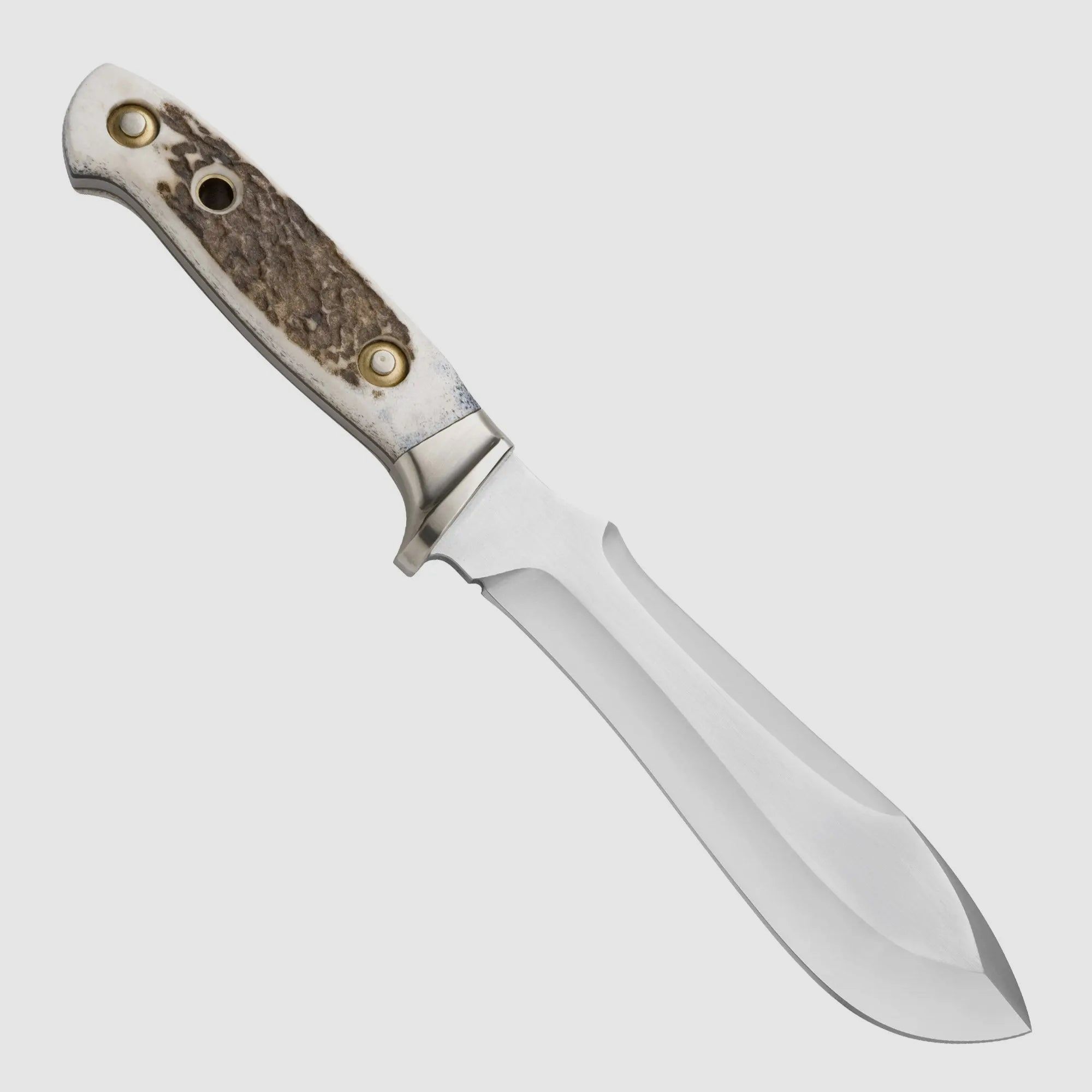 PUMA biały myśliwy 240, róg jelenia