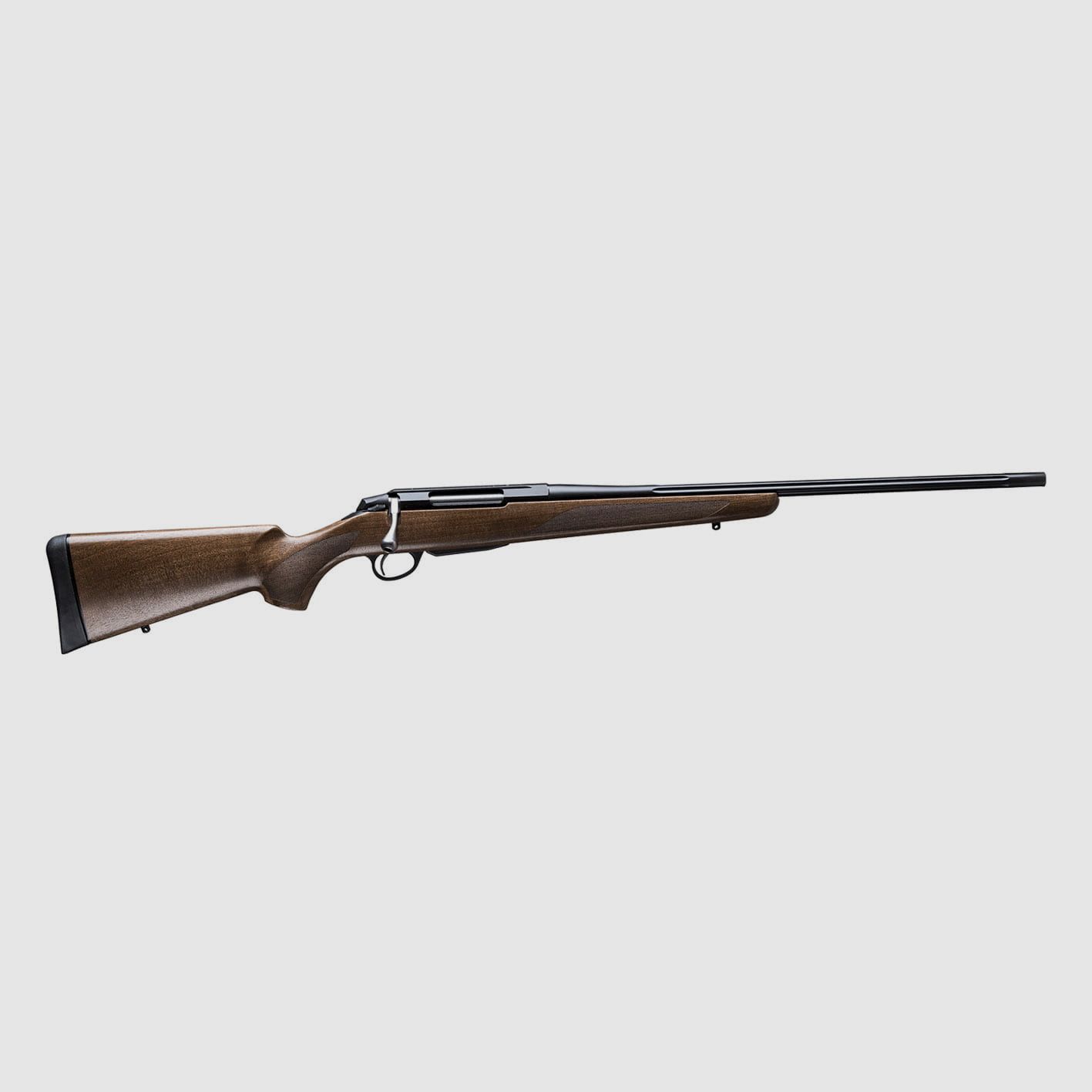 Tikka T3X Hunter Fluted bolt-action rifle for left-handed shooters with fluted barrel, without set trigger and without open sights, image 1 of 2