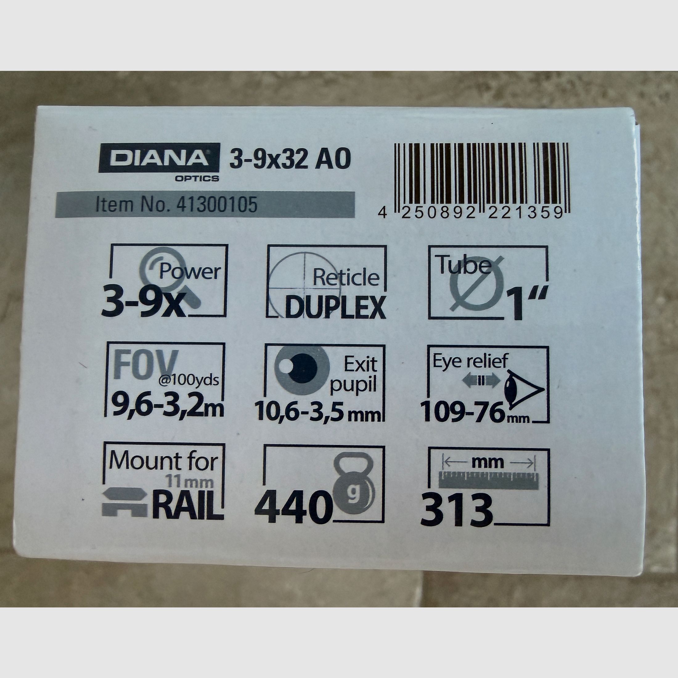 Diana 3-9x32 AO