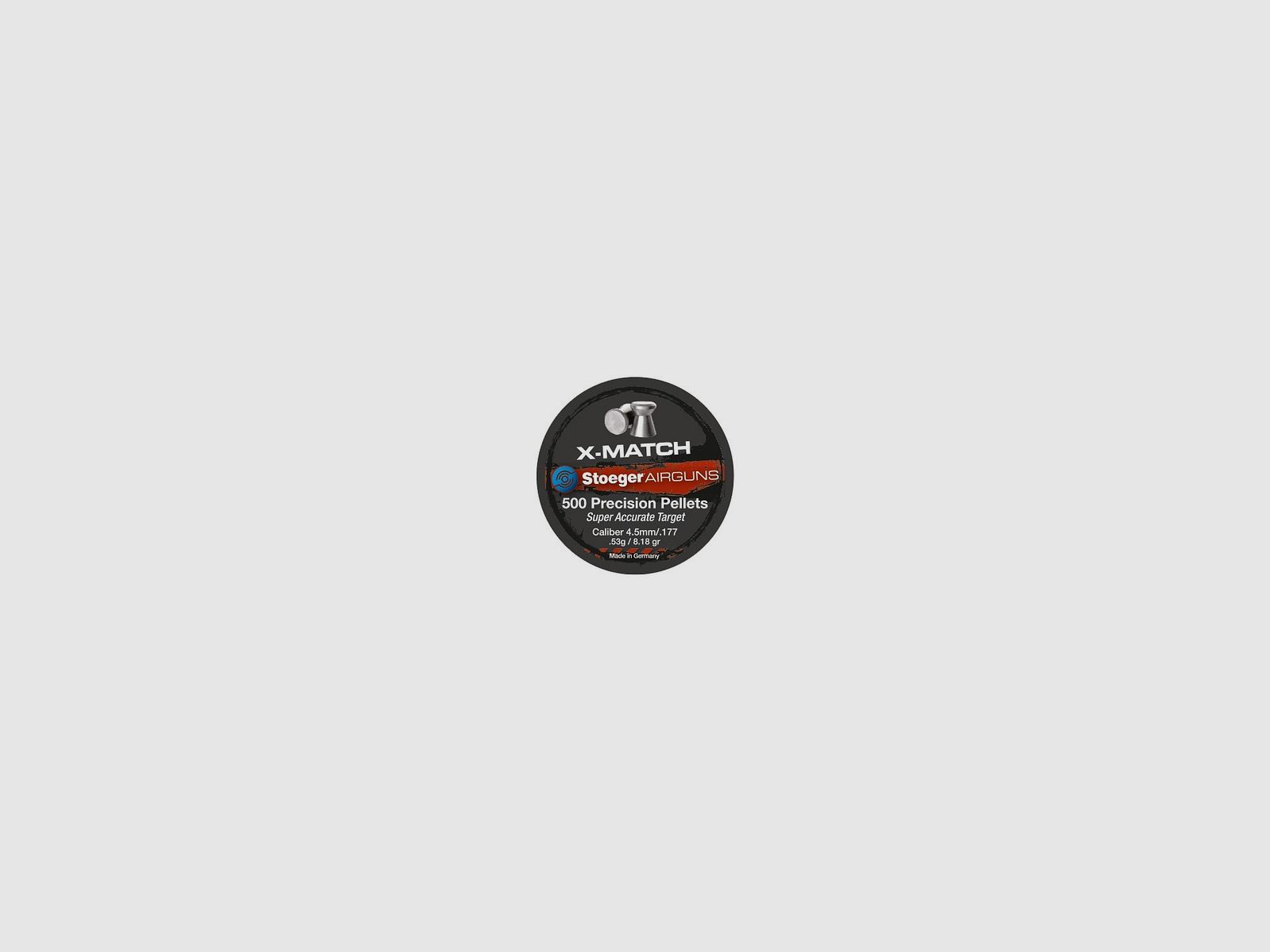 Geschosse Kal. 4,5 Stoeger X-Match 500 Stk 0,53 g, Bild 1 von 2