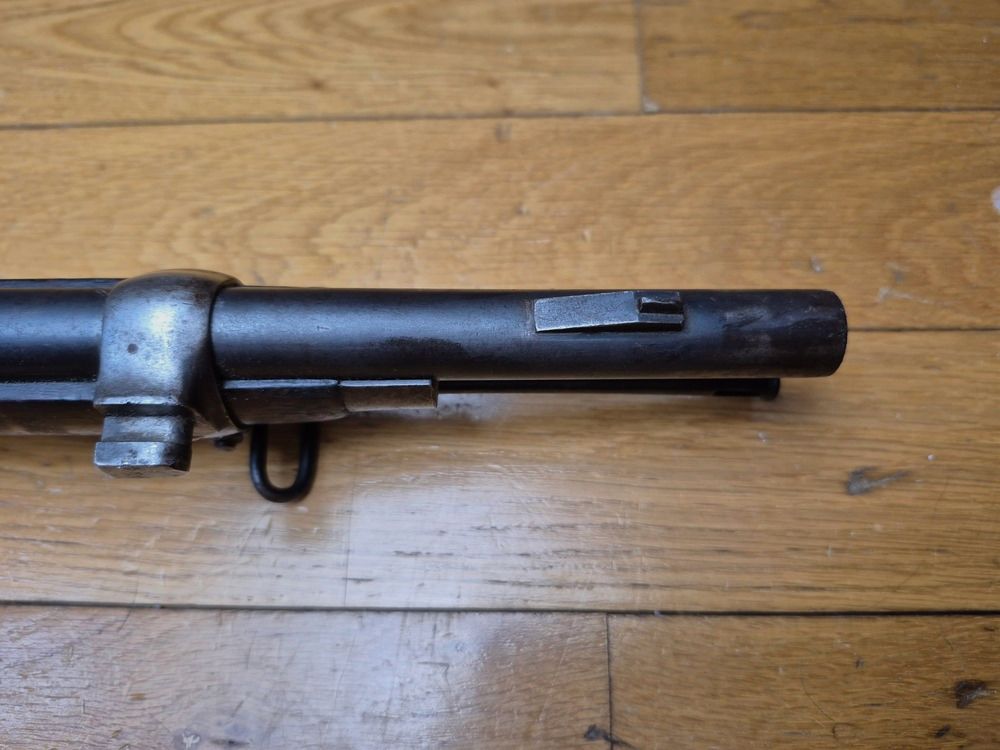 Bellissimo fucile Martini-Henry MKIV – Cal.577/450. originale – Arma del 1887 – Arsenal di Enfield – Impero britannico vittoriano – Raro in questo stato – TBE++, immagine 34 di 46