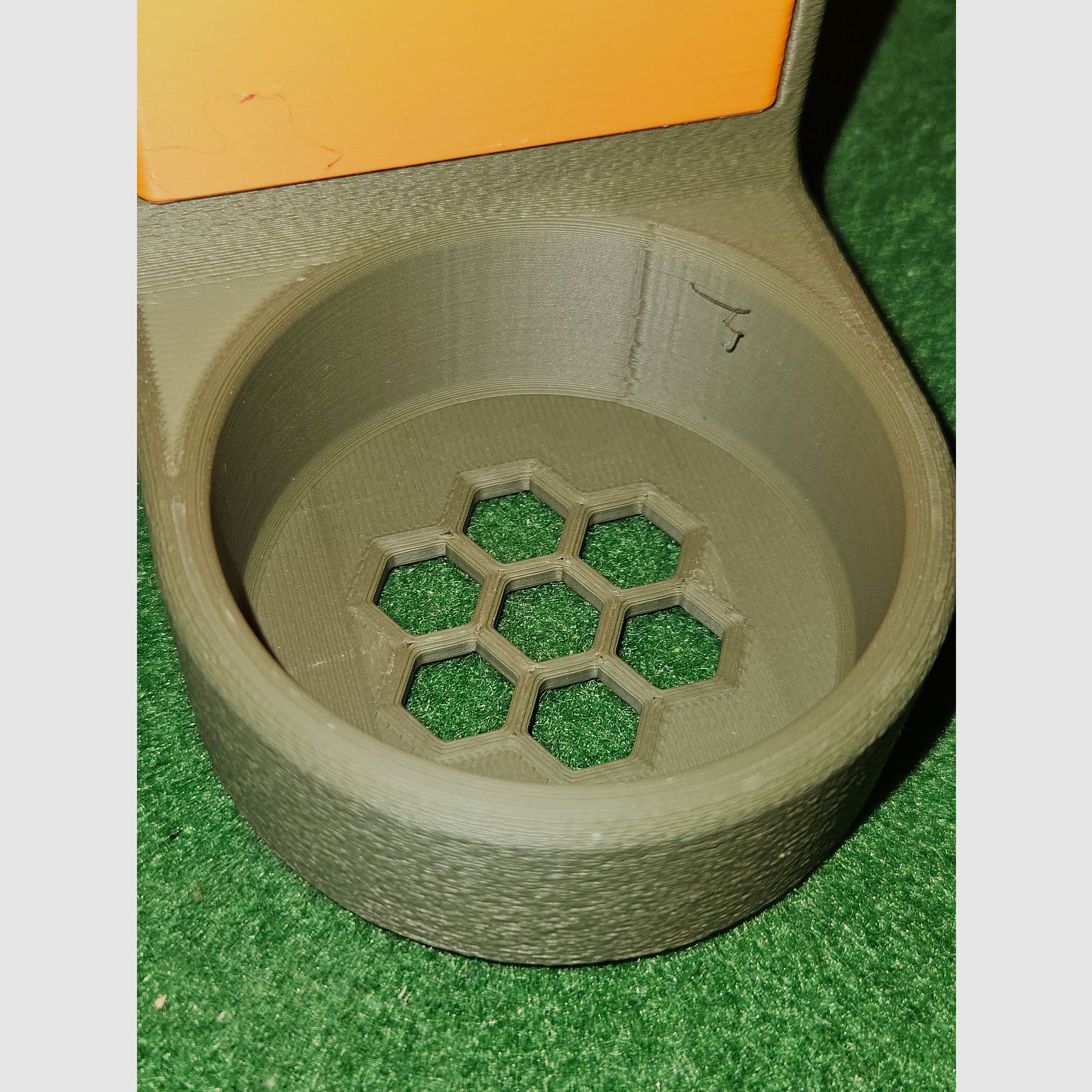 Mounting bracket for silencer, magnetic free color and design selection