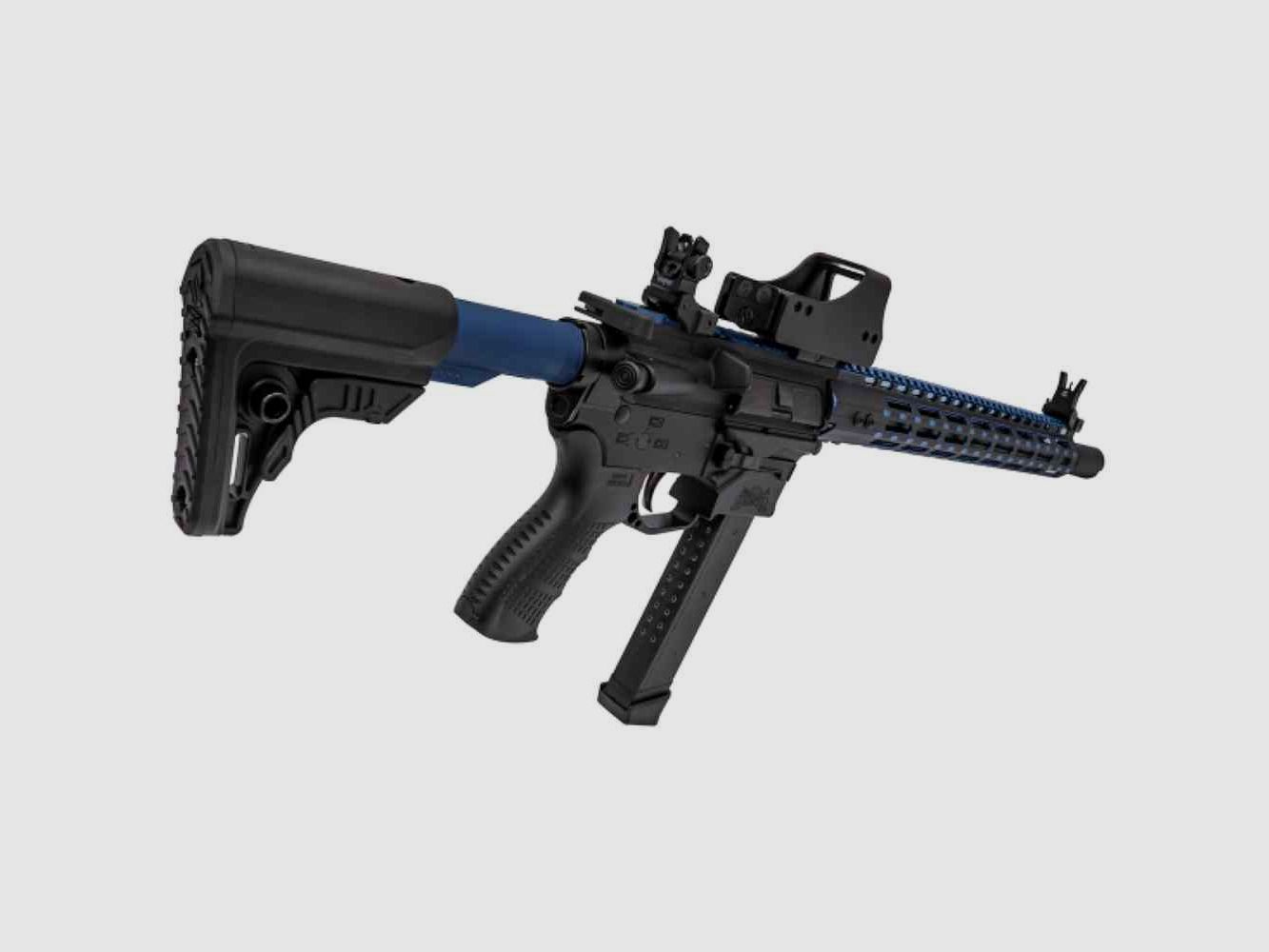 UTG PRO AR15 TUBO DE EXTENSIÓN DEL RECEPTOR MIL-SPEC AZUL