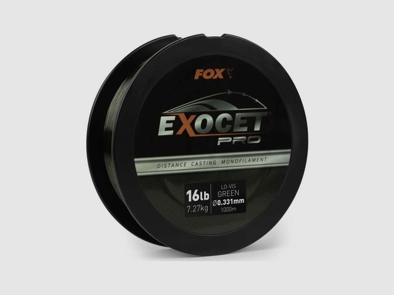 Nylonlijn Fox Exocet Pro Mono Lo-Vis Groen 0,33mm 1000m