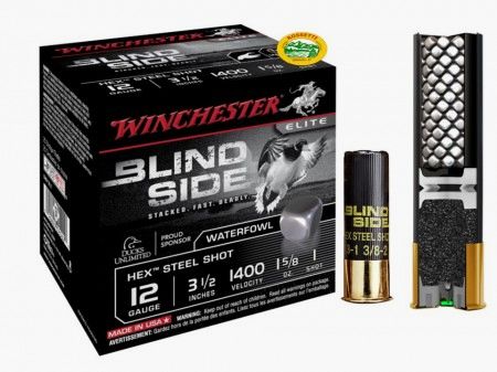 WINCHESTER naboje BLIND SIDE Supermagnum kal. 12 p. 3 bez ołowiu