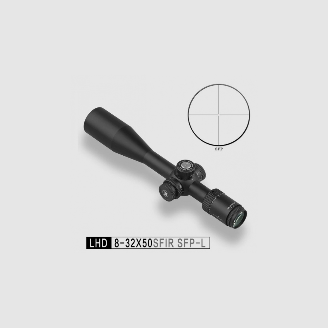 Discovery Optics 8-32X50 Zielfernrohr, für Jagd, Zielschießen, Ziel - NEUWARE