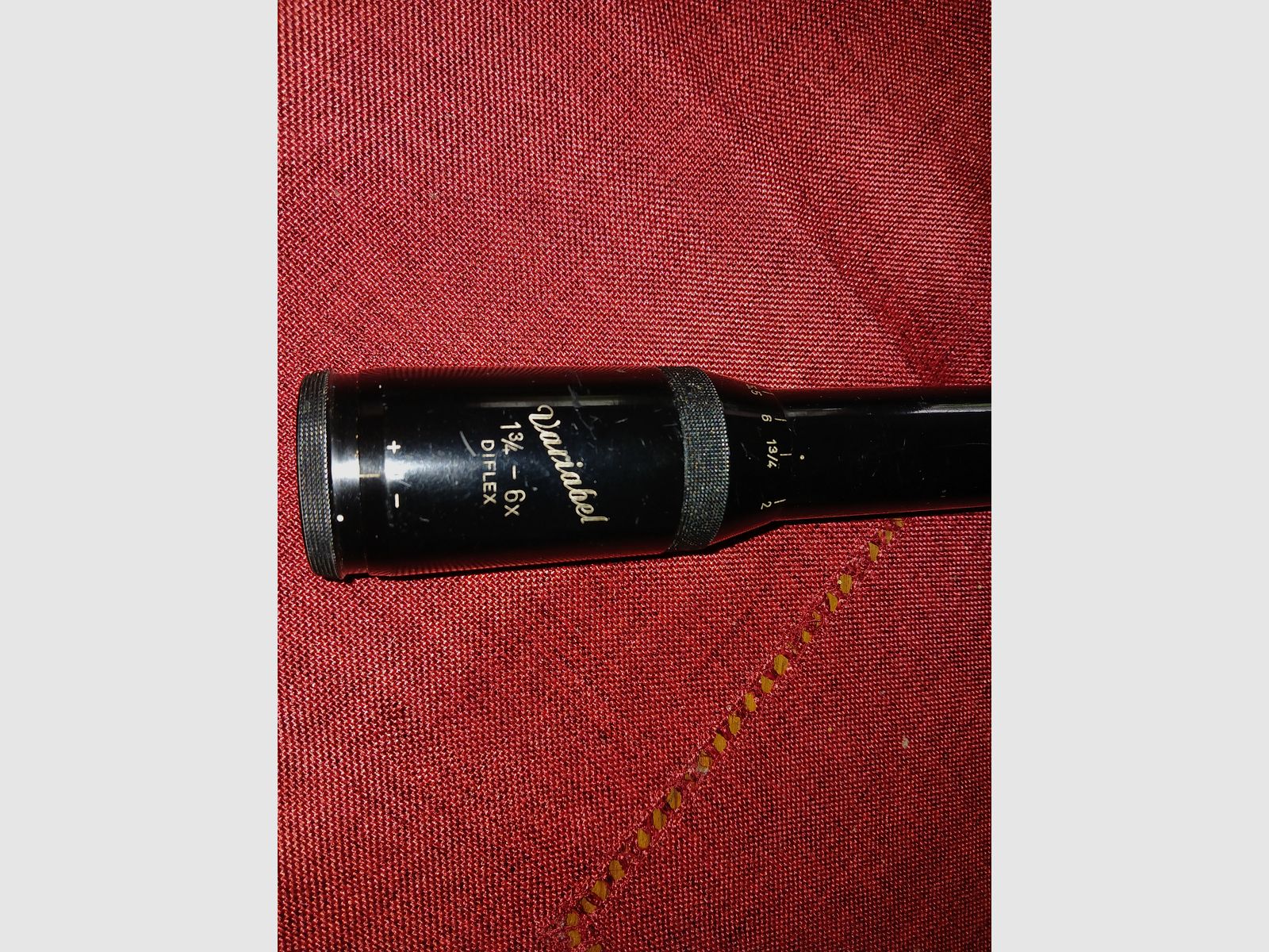 Schmidt und Bender Variabel 1 3/4-6x35, vidrio de caza de empuje