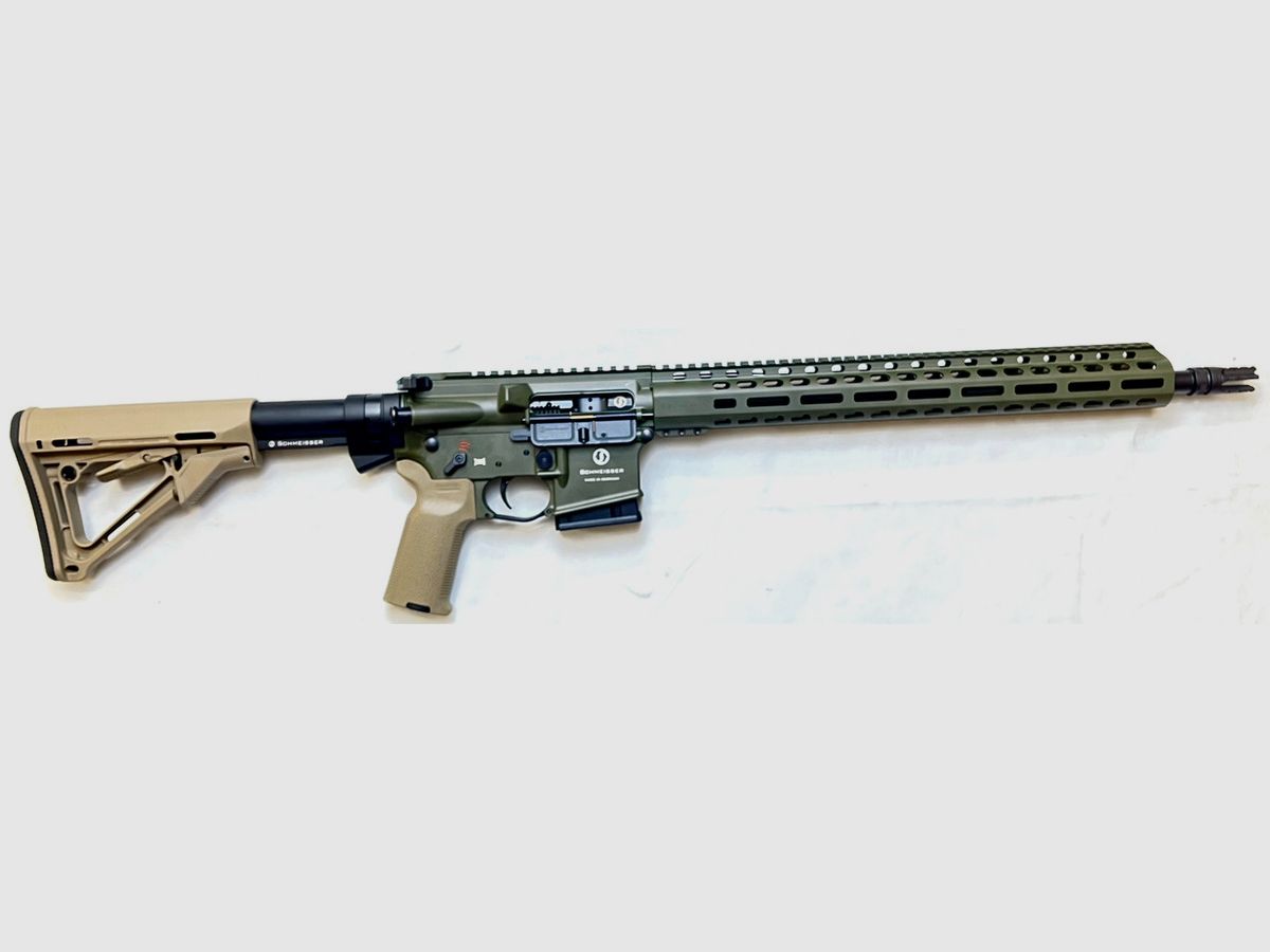 Schmeisser AR15 M5FL 16,75'' Sondermodell Magpul – OD GREEN / FDE