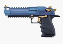 Desert Eagle XIX 6" IMB Magic Carbo Blue/T-Gold L6