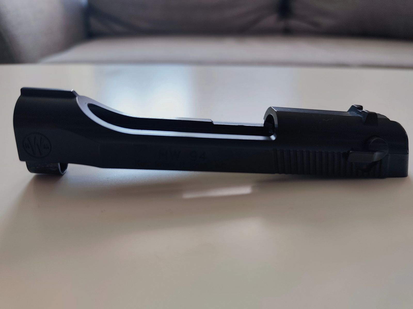 Weihrauch HW 94 slitta completamente brunita come nuova PTB 855