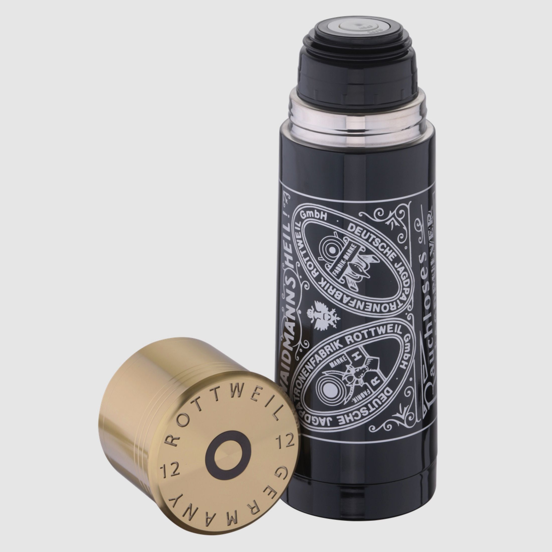 Rottweil 2319232 Thermoskanne in Patronen Optik 750 ml