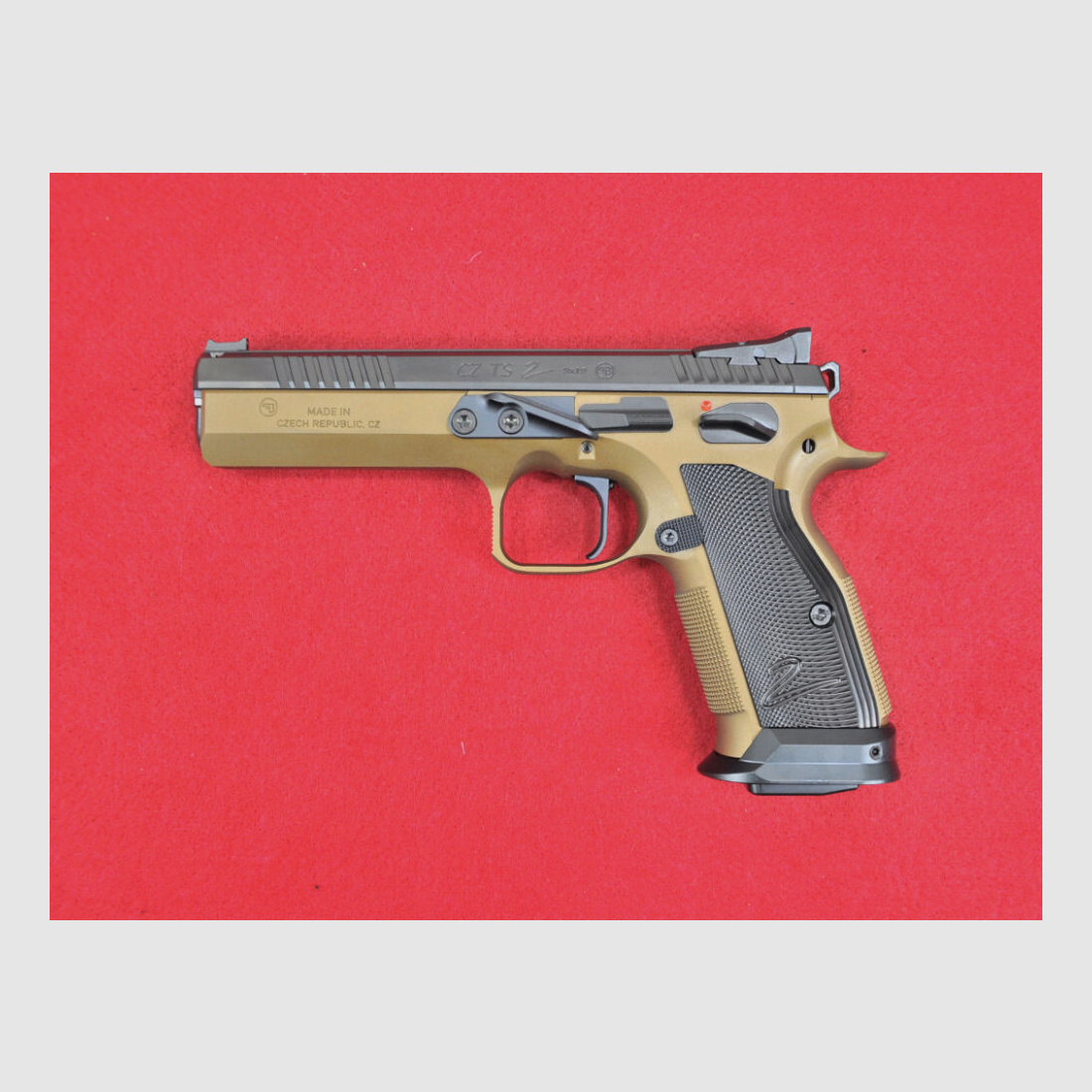 CZ TS 2 Głęboki Brąz SA 9mm Luger