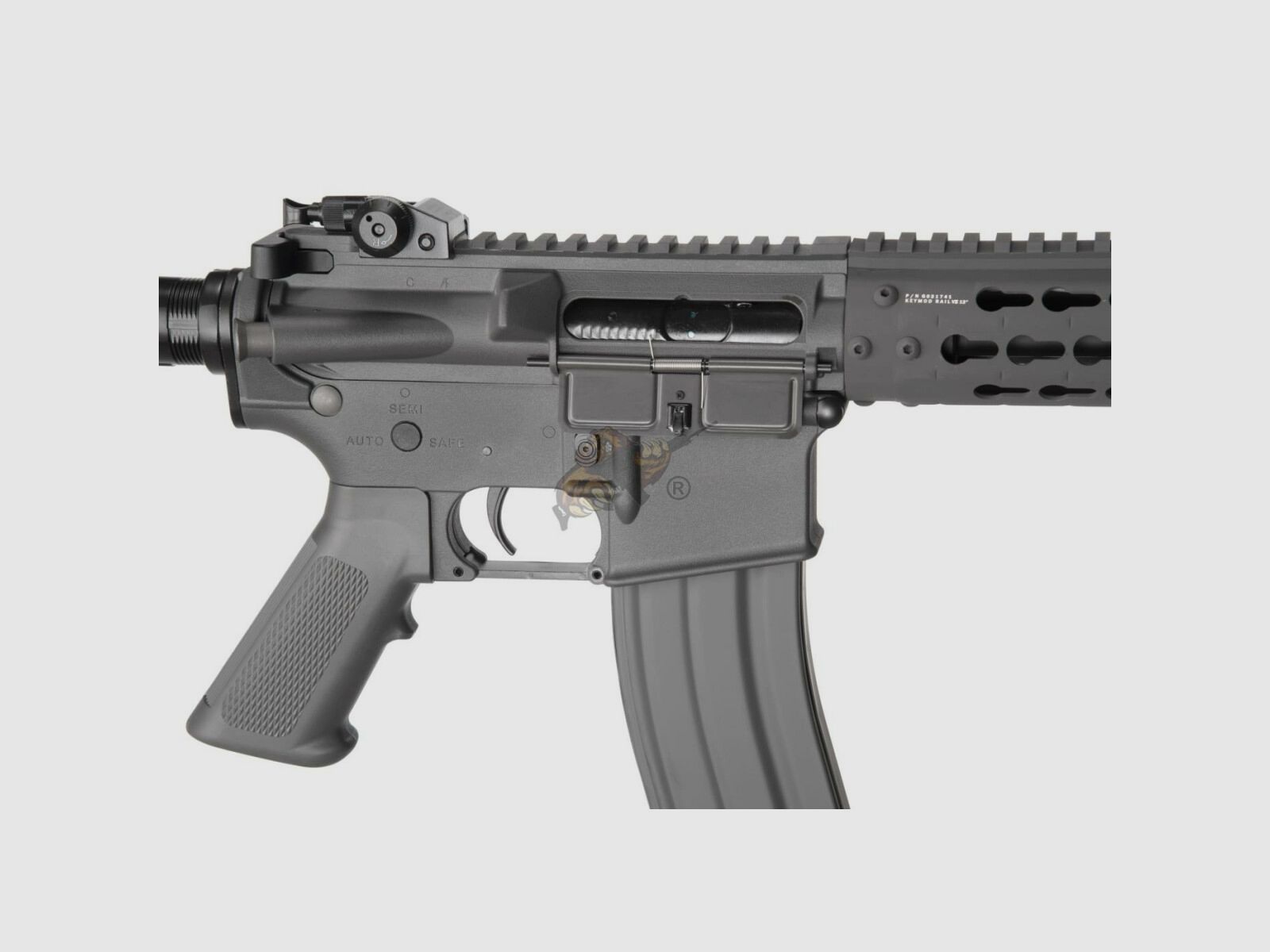 G&G CM15 KR LRP 13 Inch in Battleship Grey Airsoft S-AEG free from 18
