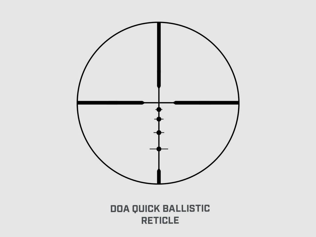Bushnell Zielfernrohr Banner 2 3-9x40mm DOA Quick Ballistic Absehen