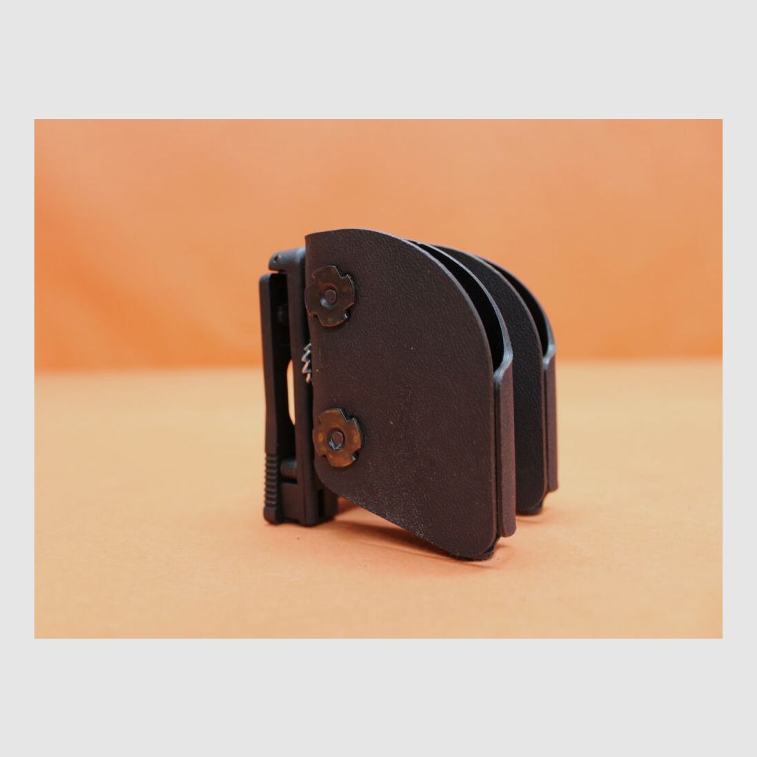 Höppner & Schumann Höppner&Schumann Doppel-Magazinhalter Speedmag 5 AP ML Multilock (J-7003) Kydex schwarz Single Stack, Bild 1 von 5