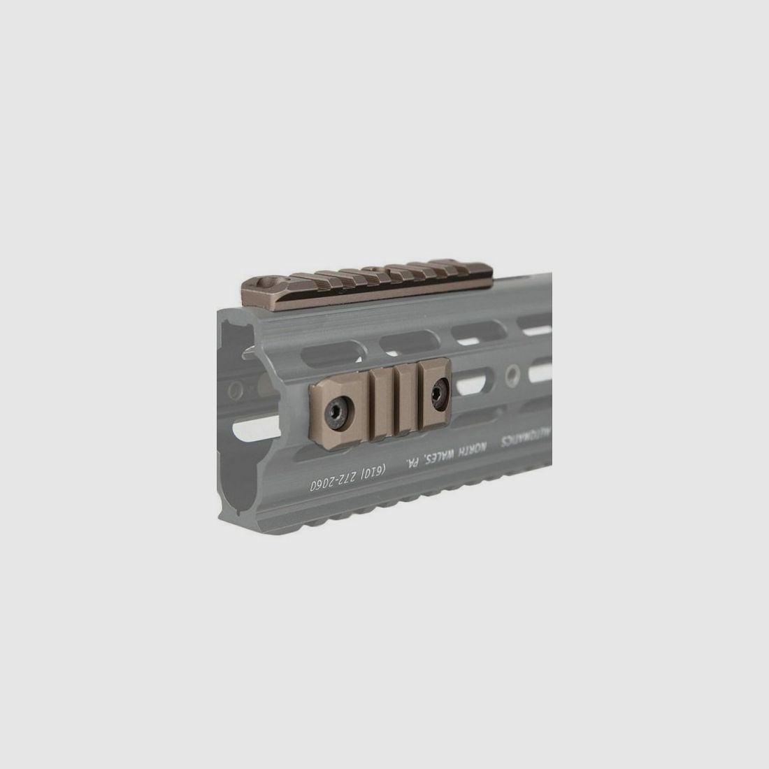 BIG DRAGON SET 3 PICATINNY RAILS 20MM VOOR SMR 416 DONKERBRUIN