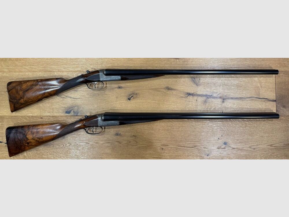 Westley Richards & Co. historical shotgun pair cal. 12/65 with ejectors