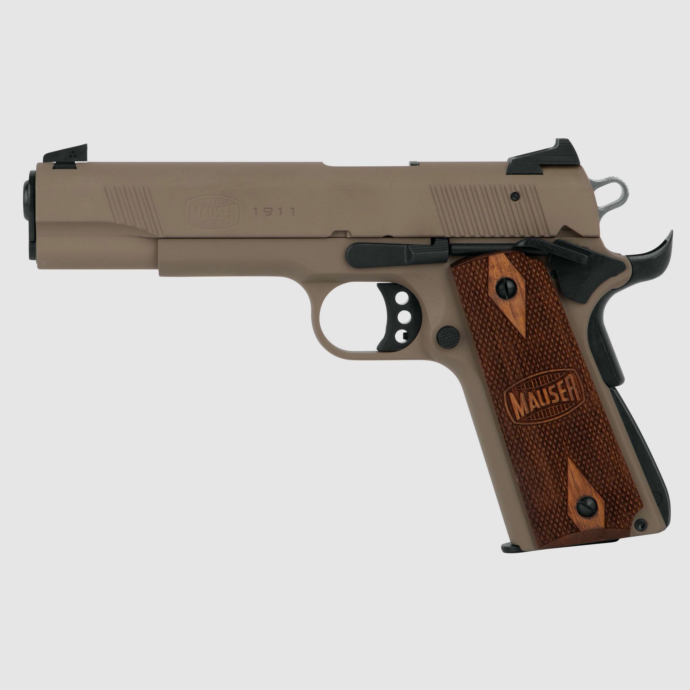 Mauser 1911 US Tan .22lr HV - Semi-automatisch Pistool