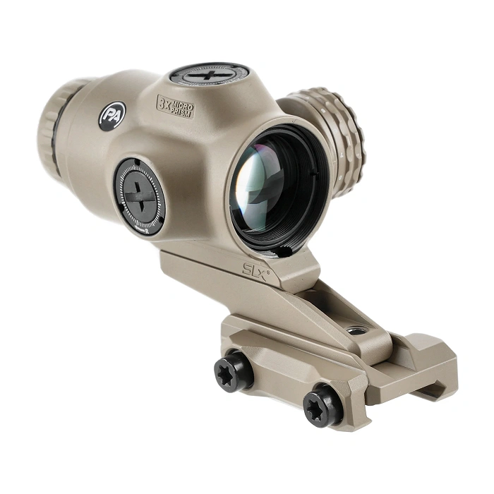 Prismakijker Primary Arms SLx 3x Micro Prism iR Red ACSS Raptor 5,56/.308 Yard FDE (PA-SLX-3XMP-RAPTOR-5), afbeelding 3 van 20