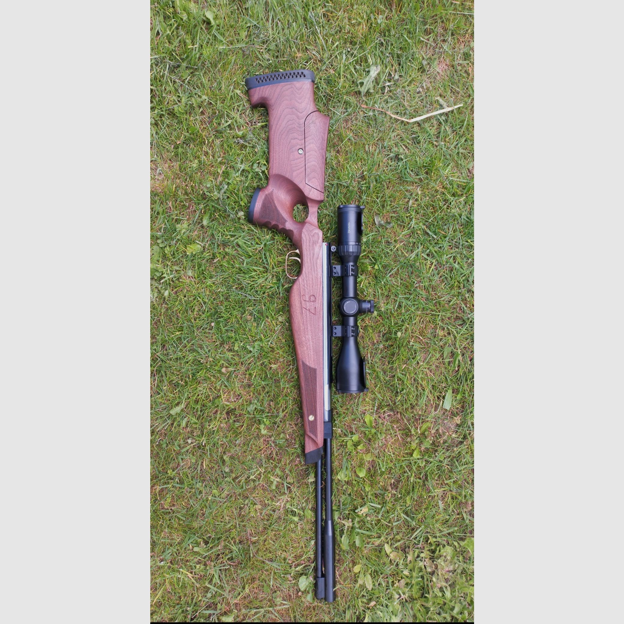 HW 97 K Airjoe Tuning mit Walnuss Custom Schaft Match